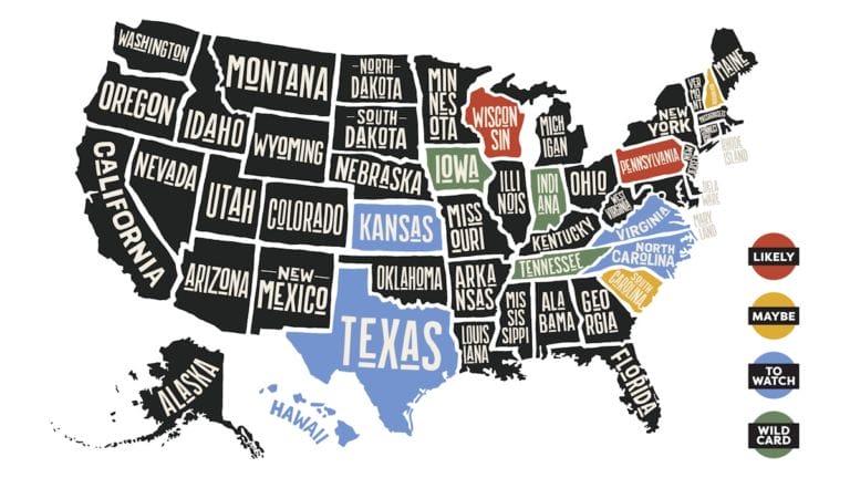 12 States That Could Legalize Cannabis in 2025 - MEDCAN24