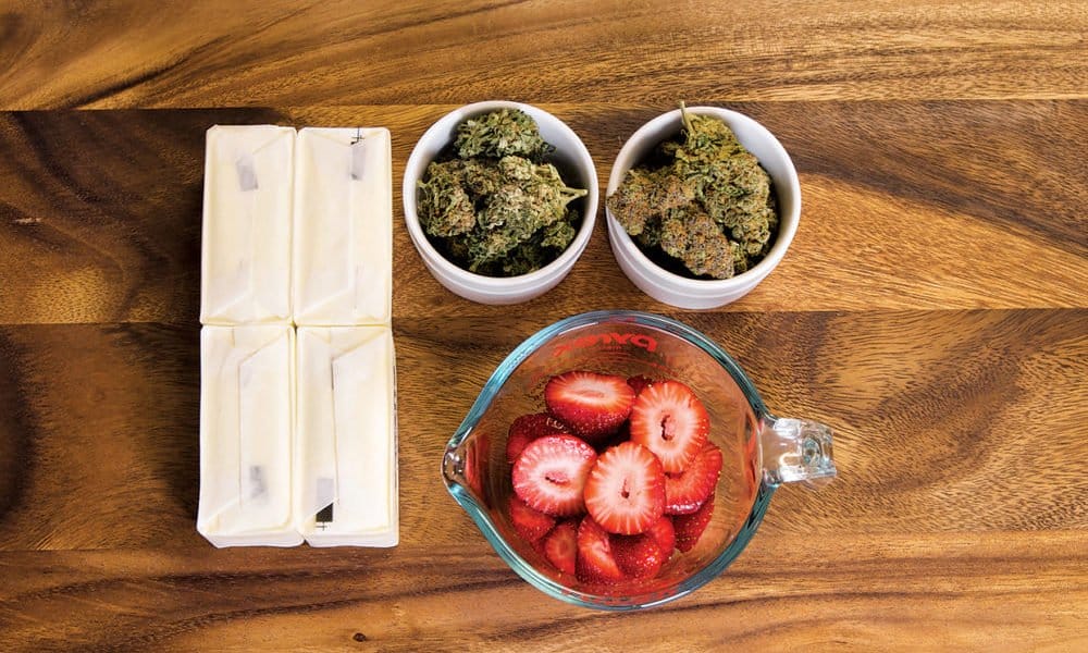 Truskawkowy miód Cannabutter