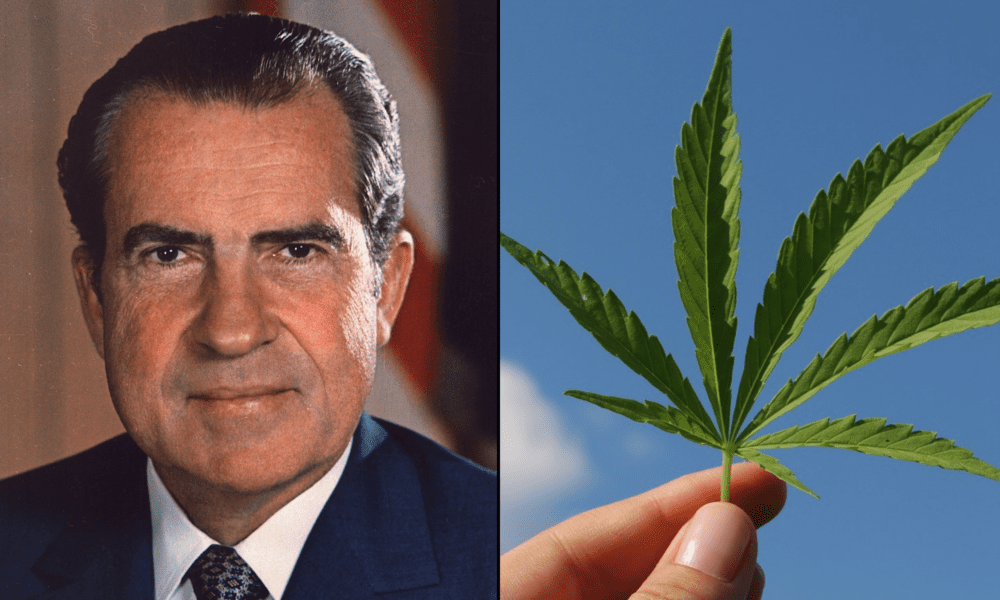 Muzeum DEA podkreśla pióro, którym Nixon podpisał współczesną wojnę z narkotykami